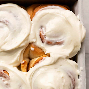 Cinnamon Rolls With Cream Cheese Frosting