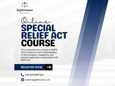 Specific Relief Act, 1963 Course