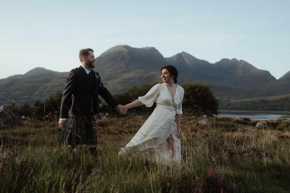 Scotland Makes a Wedding Feel Like a Journey