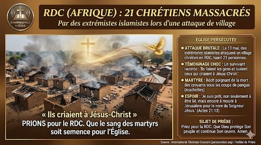 RDC: 21 chrétiens massacrés par des extrémistes islamistes
