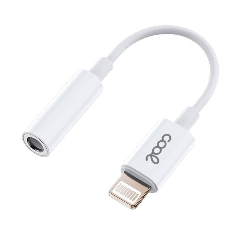 Miniatura: Adaptador COOL de Lightning a conector de 3,5 mm (para iPhone/iPad)