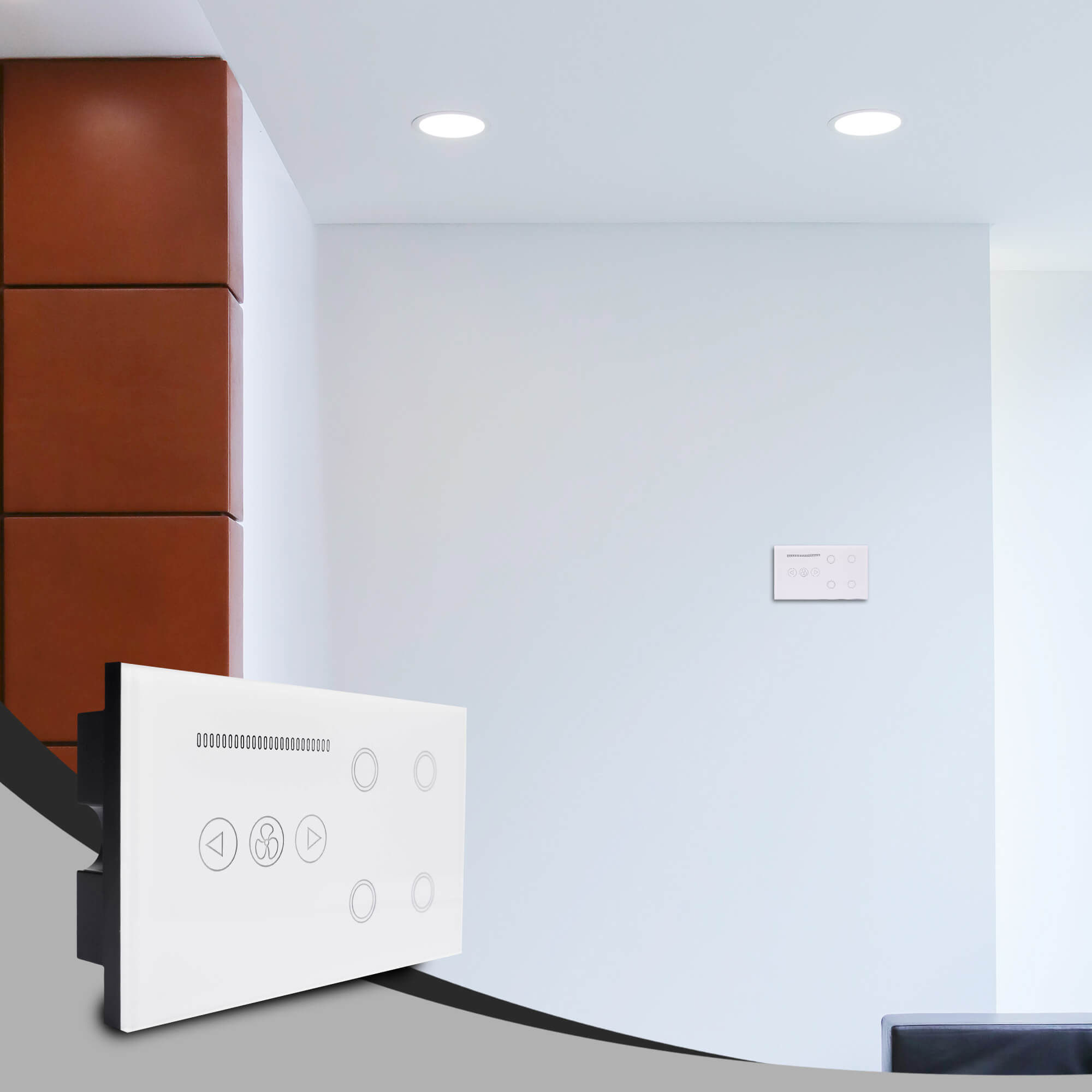 4-Gang Plus Smart Fan Switch