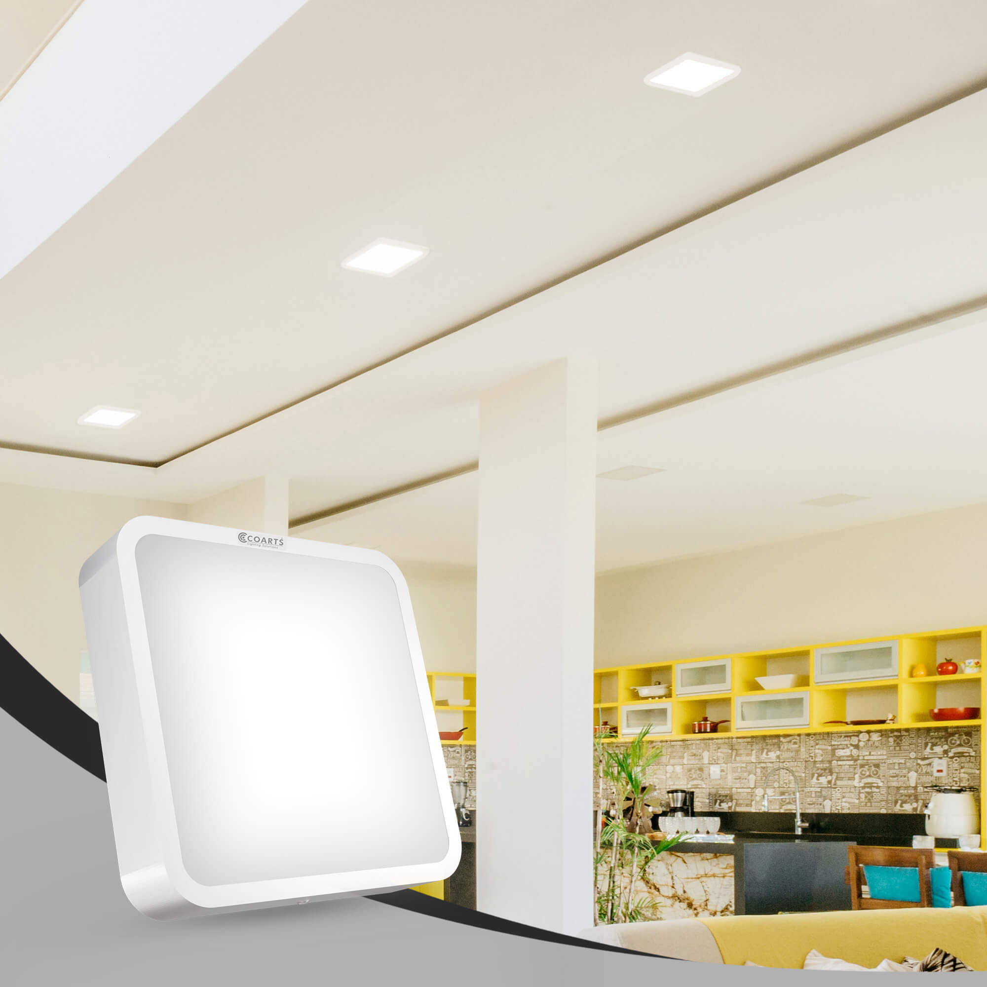 Surface Square Downlight - V2
