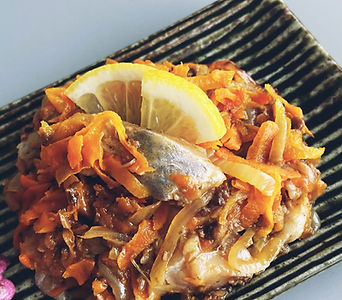 Herring with mushrooms