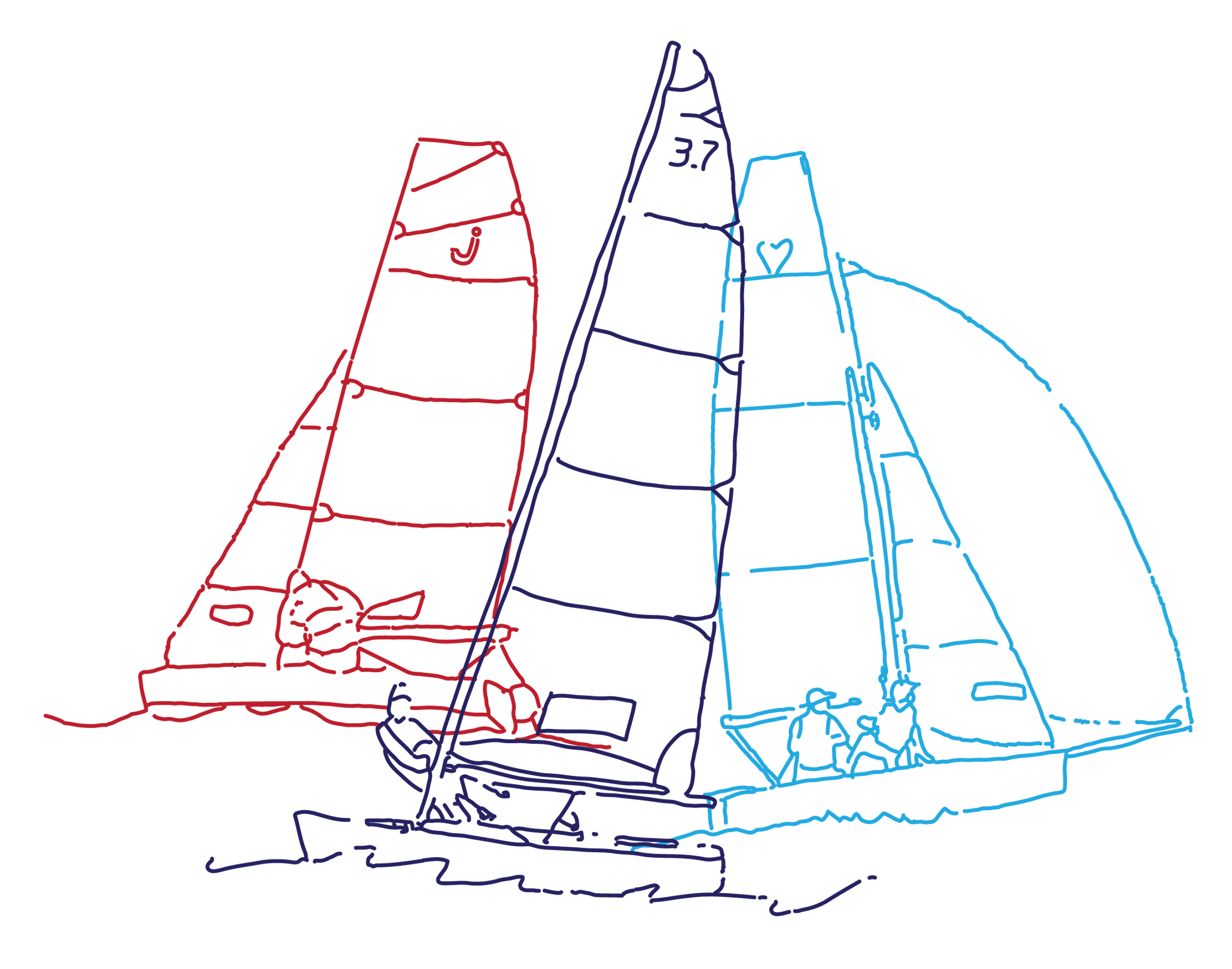 J14, 3.7 & Cherub Nationals 2024 BOIYC