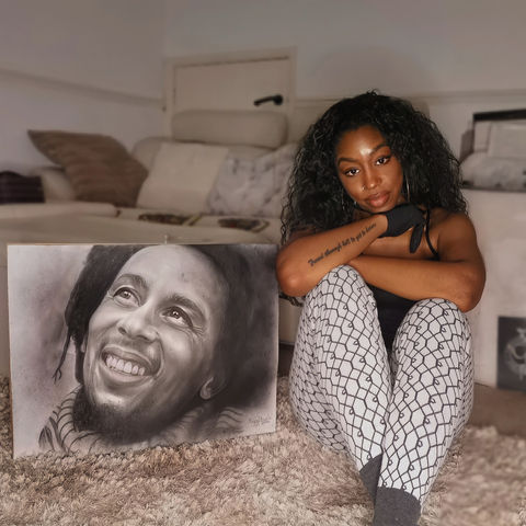 Portrait art as my healing tool