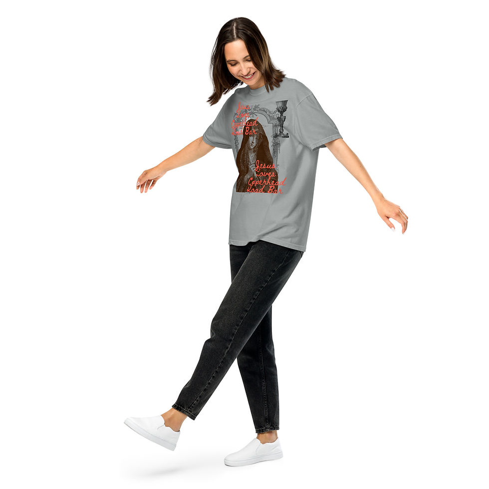 Thumbnail: Unisex Jesus Loves Copperhead Tee