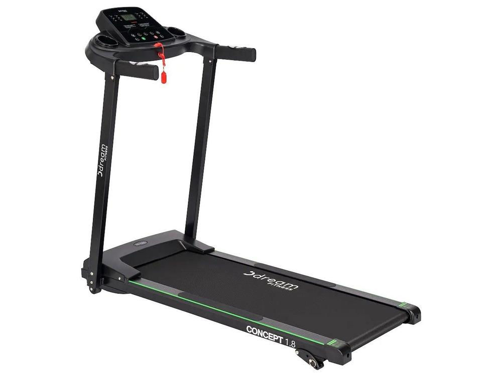 Esteira Ergométrica Elétrica Dream Fitness Concept 1.8i Dobrável Vel. Máxima 12