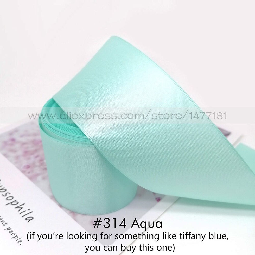 Thumbnail: 25/38/50mm Double Sided Satin Ribbon - 1"/1.5"/2" 4B50