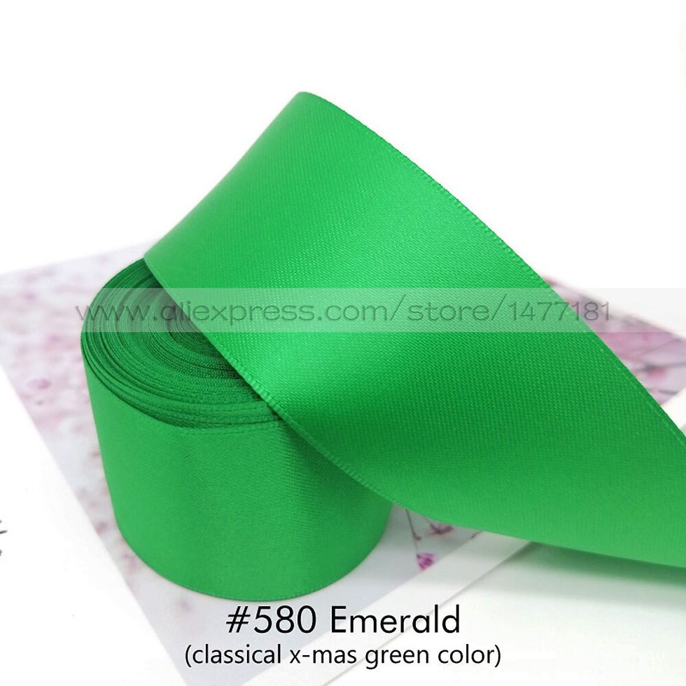 Thumbnail: 25/38/50mm Double Sided Satin Ribbon - 1"/1.5"/2" 4B50