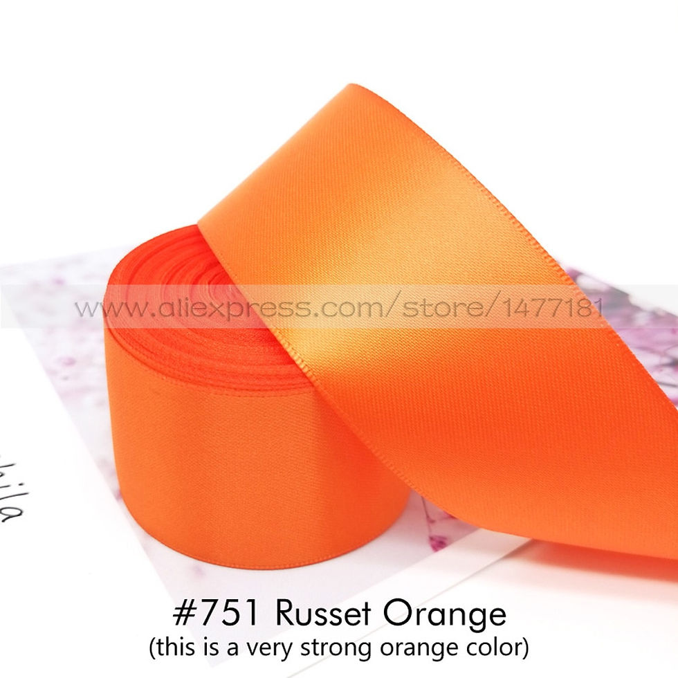 Thumbnail: 25/38/50mm Double Sided Satin Ribbon - 1"/1.5"/2" 4B50