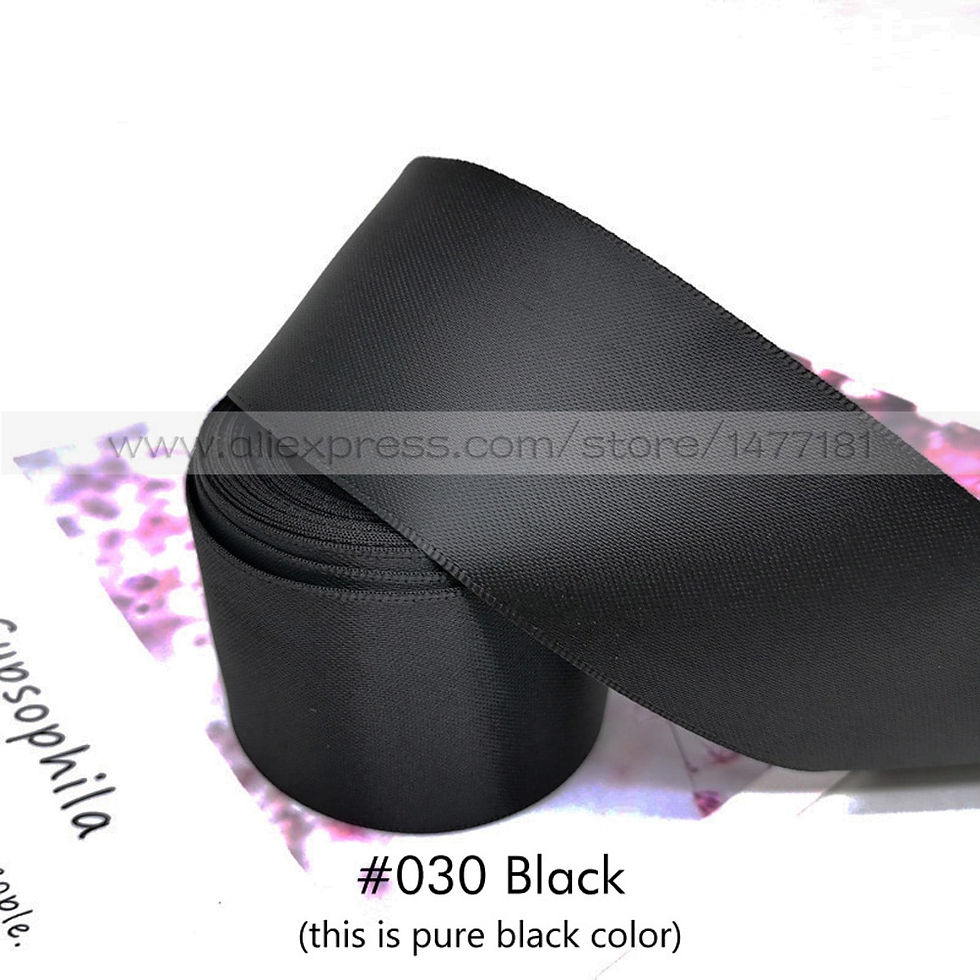 Thumbnail: 25/38/50mm Double Sided Satin Ribbon - 1"/1.5"/2" 4B50
