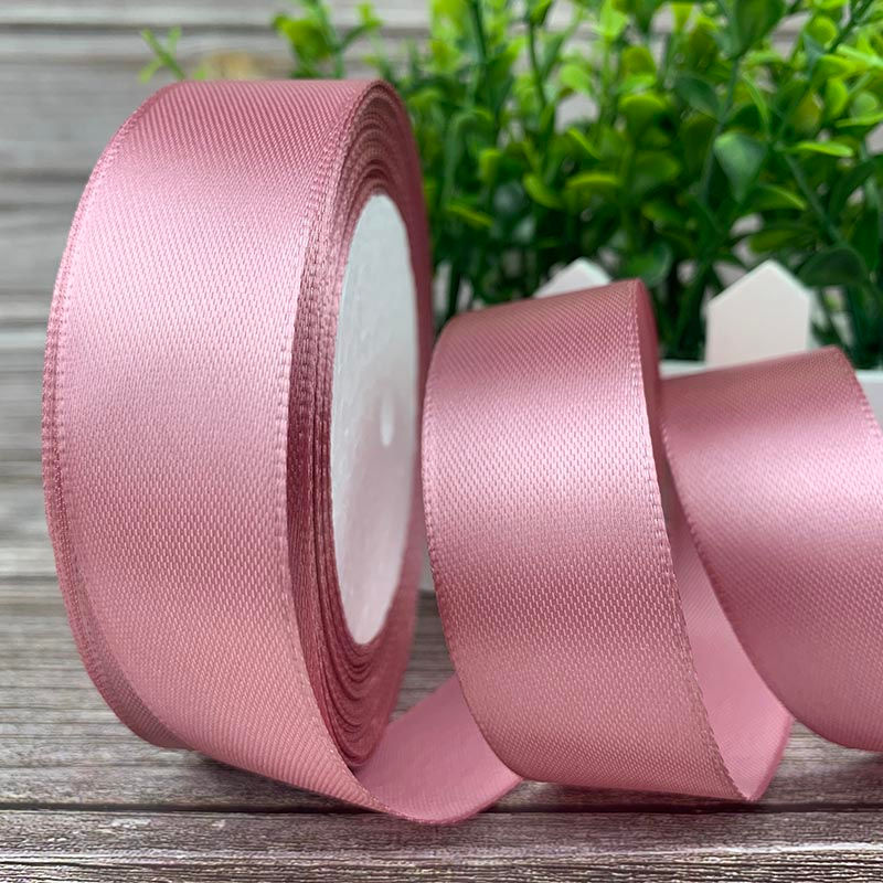 Thumbnail: 25 Yards/Roll Satin Ribbon for Bouquet Wraps - Many Widths Available