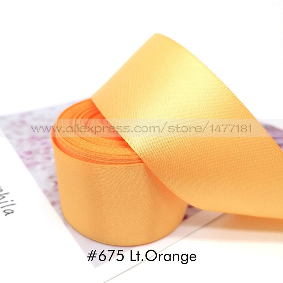 Thumbnail: 25/38/50mm Double Sided Satin Ribbon - 1"/1.5"/2" 4B50