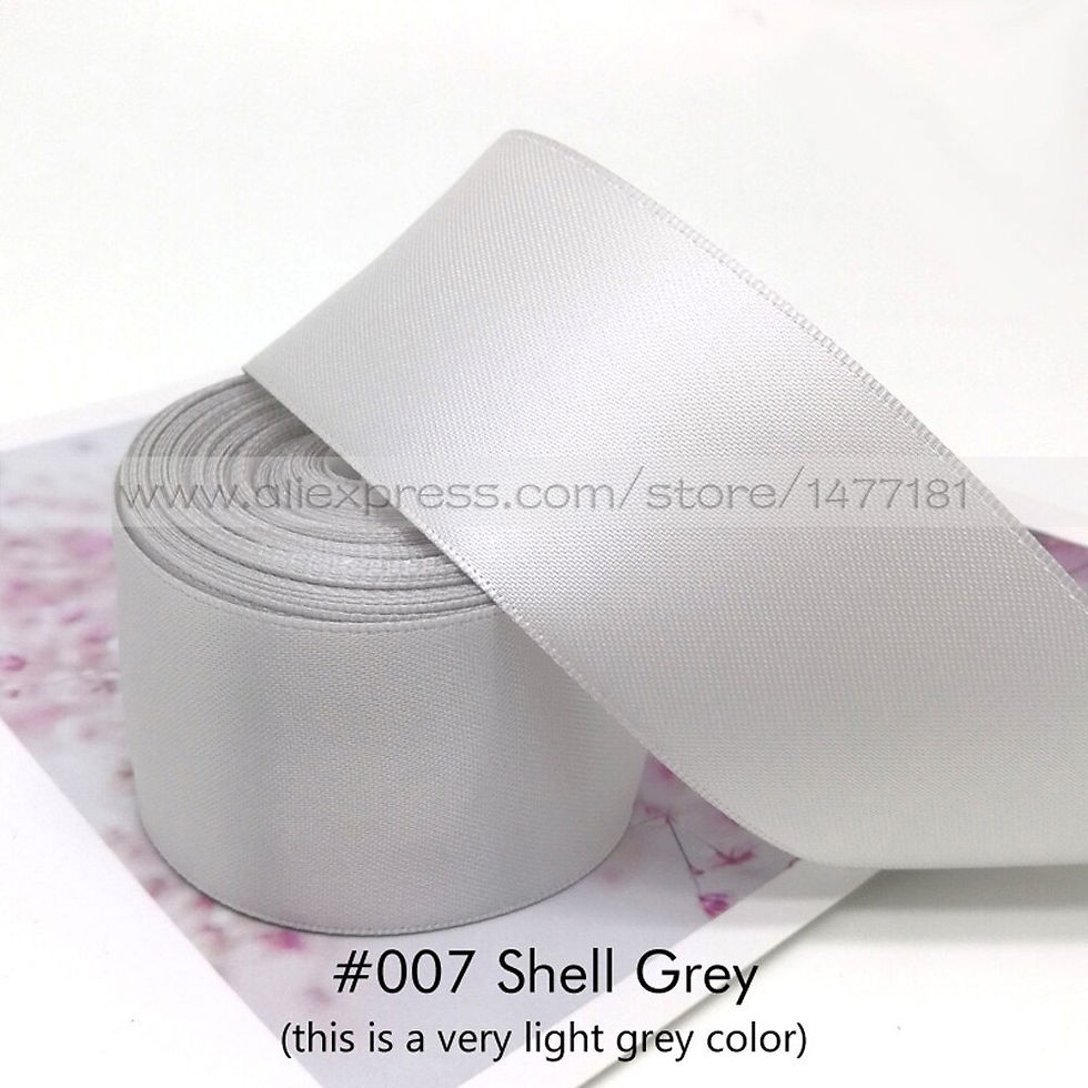 Thumbnail: 25/38/50mm Double Sided Satin Ribbon - 1"/1.5"/2" 4B50