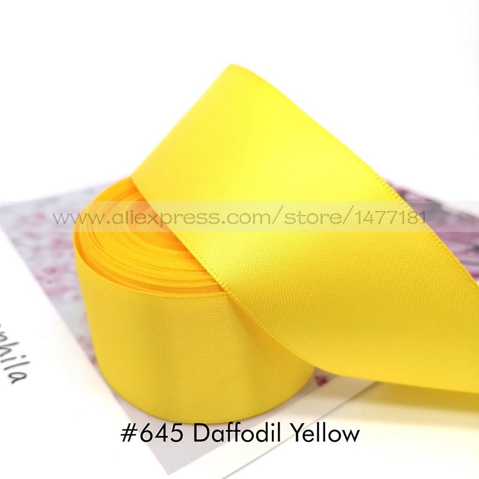 Thumbnail: 25/38/50mm Double Sided Satin Ribbon - 1"/1.5"/2" 4B50