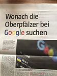 was googelt die Oberpfalz ?