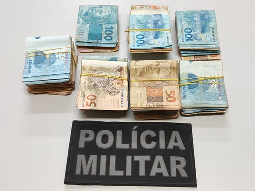 PM prende dupla suspeita de compra de votos com mais de R$50 mil em Pedra Mole