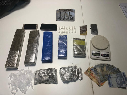 PC de Itabaiana prende homem com quase 4Kg de drogas