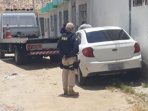 PRF recupera em Itabaiana veículo com registro de apropriação indébita