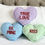 Thumbnail: Conversation Heart Valentine Pillow
