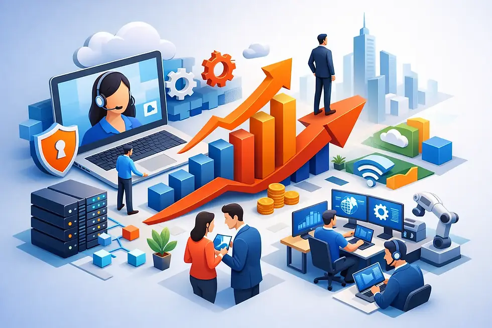 9 Outsourced IT Support Benefits for Growth