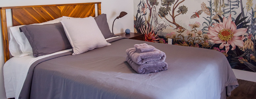 Bedroom 1 at Beach & Basecamp vacation rental in Old Fort North Carolina