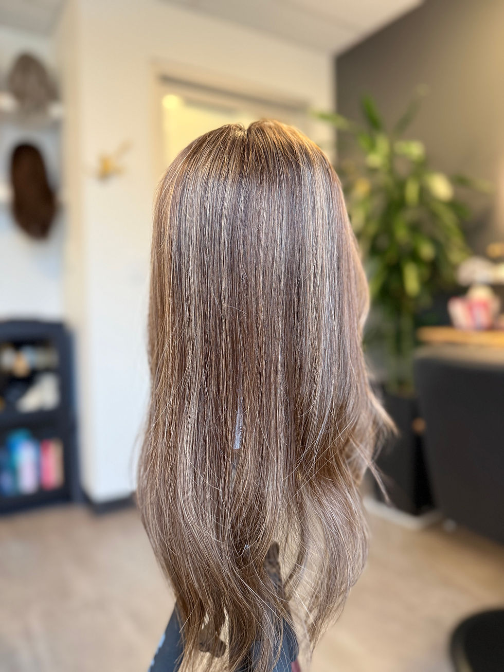 Thumbnail: Rich Dimensional Brunette | Fully Hand-tied Silk Topper | 5x7 | 16” | 130%