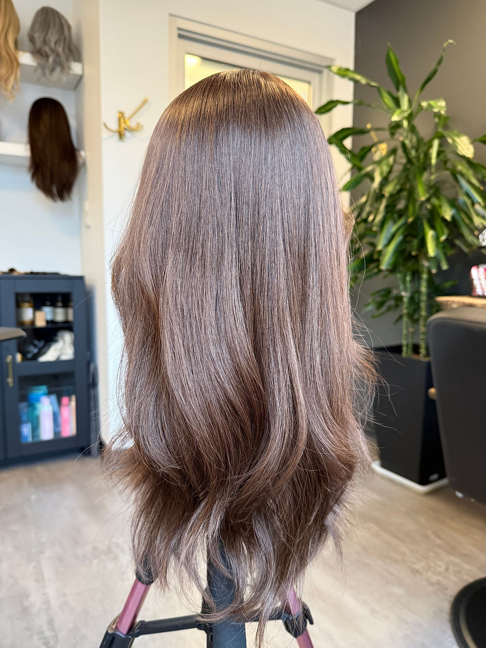 Thumbnail: Neutral Medium Brunette | Silk Top Topper | 9x9 | 16” | 130%