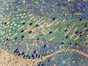 Mosaic or wave-like pattern representing the Mothers’ Union Wave of Prayer.