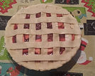 Homemade Cranberry Apple Pie about to go in the Oven