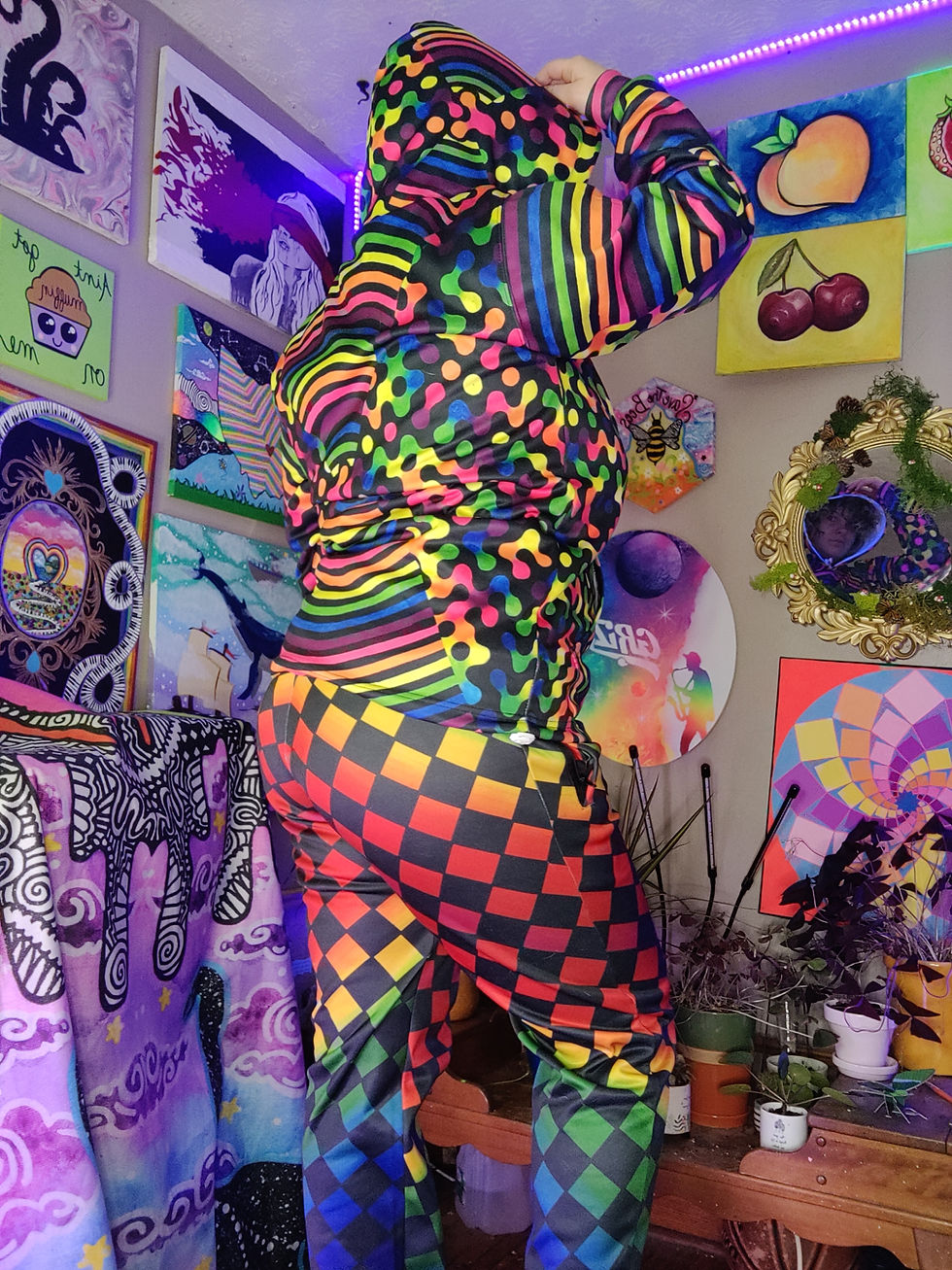 Thumbnail: Rainbow Checker Pants ON SALE