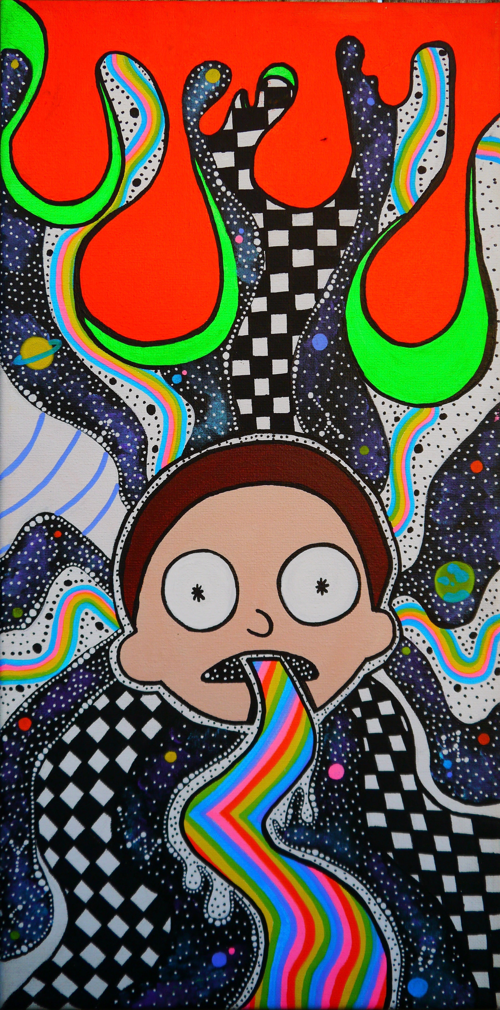 "Trippy Morty" Print/Canvas Print