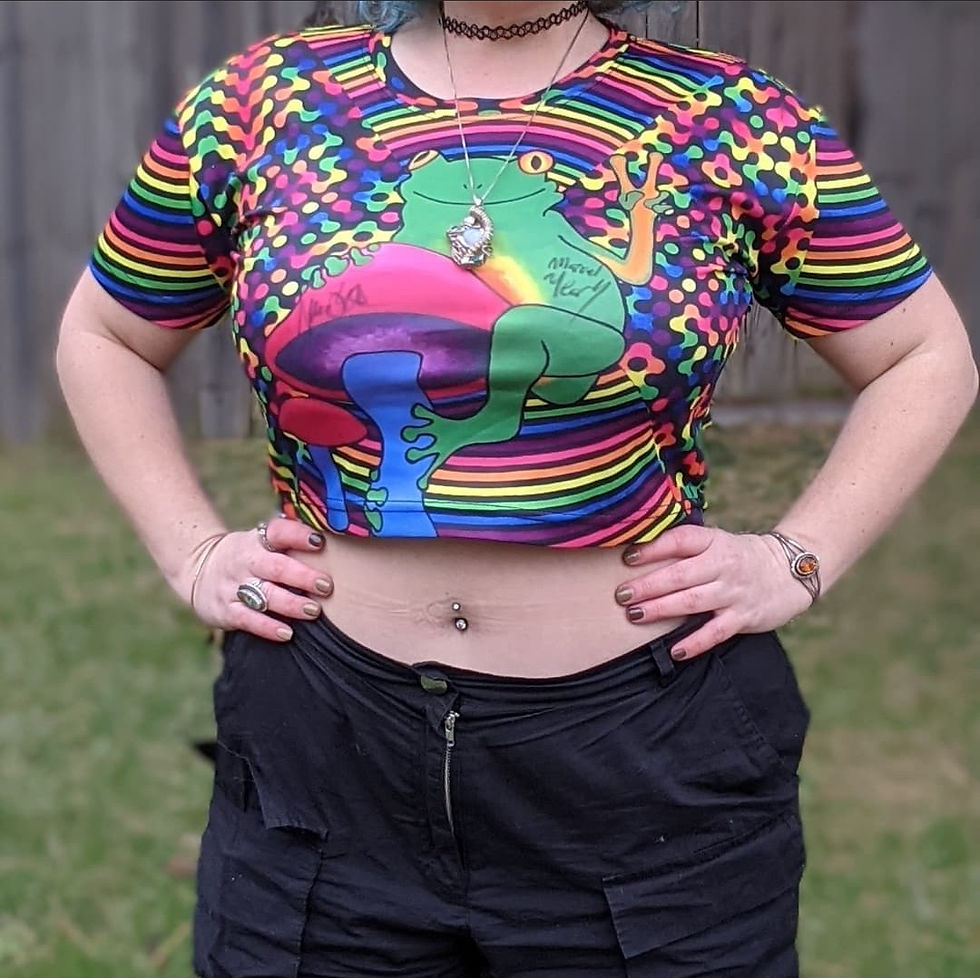 Thumbnail: "Hypnotoad" Crop Top ON SALE