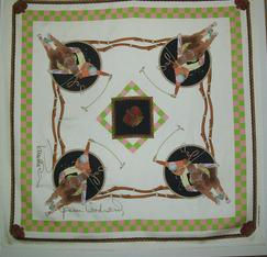 Polo Scarves created by Wendy Everett 
