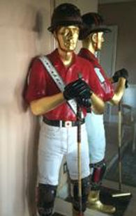 Polo Gold Sculpture