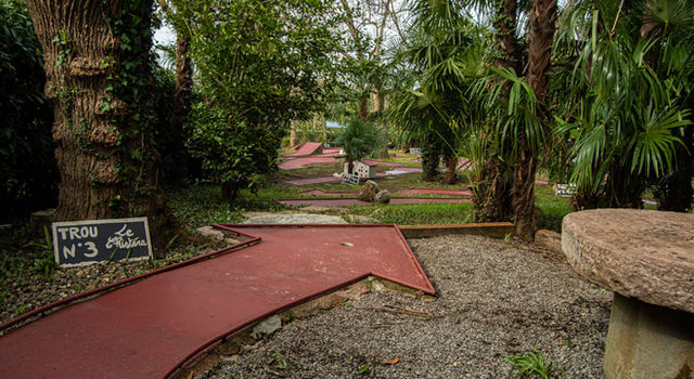 Parcours du Golf miniature d'ascain