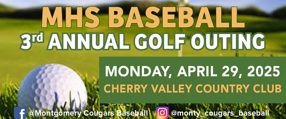 MHS Baseball Golf Outing on April 29, 2025