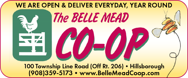 Belle Mead Co-Op in open all year!