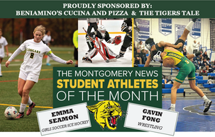 Emma Seamon and Gavin Fong: The Montgomery News February Athletes of the Month