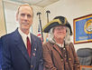 Ben Franklin Visits Borough Hall