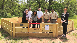 Eagle Scout Gifts a Gaga Ball Pit to Montgomery Veteran’s Park