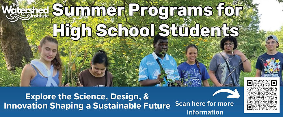 The Watershed Institute Summer Program for High School Students