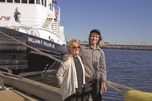 A Tug Boat in New York Harbor Bears His Name
