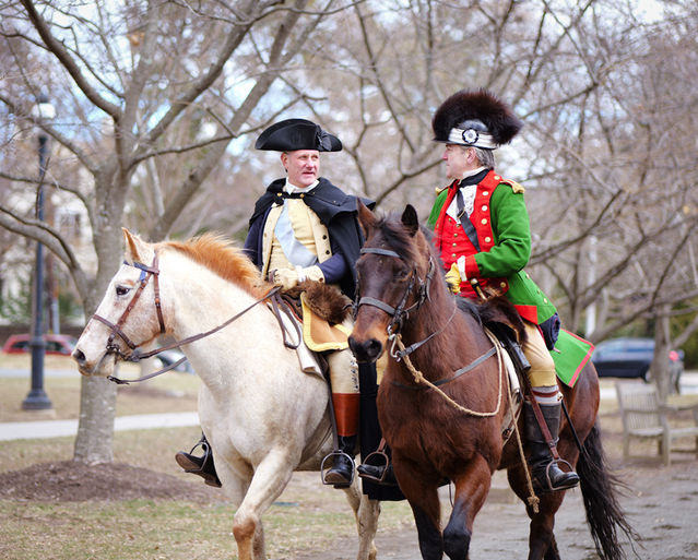 Washington and His Army Passed through Our Town 4 Times