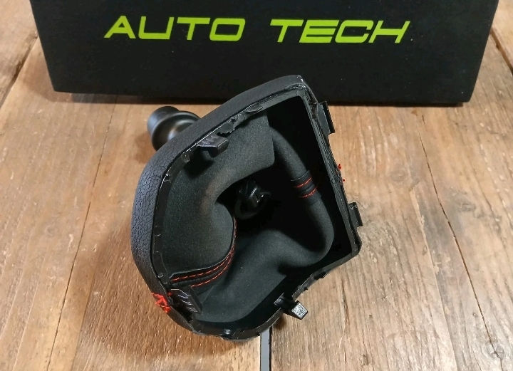 Thumbnail: VW Transporter T6 Gear Stick Gaiter Red Stitch 2015-2020 