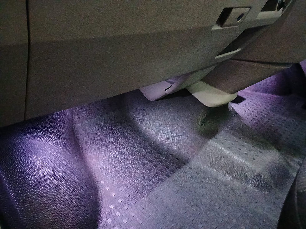 Thumbnail: VW Transporter Caddy Footwell LED Courtesy Light  18 modes Multicoloured