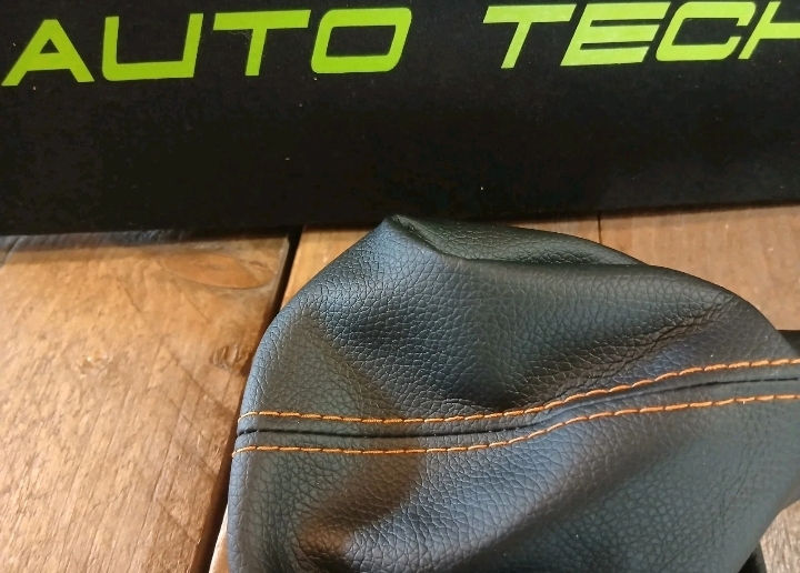 Thumbnail: VW T6 Gear Knob and Gaiter 5 Speed Transporter 2016-2020 ORANGE  Stitch