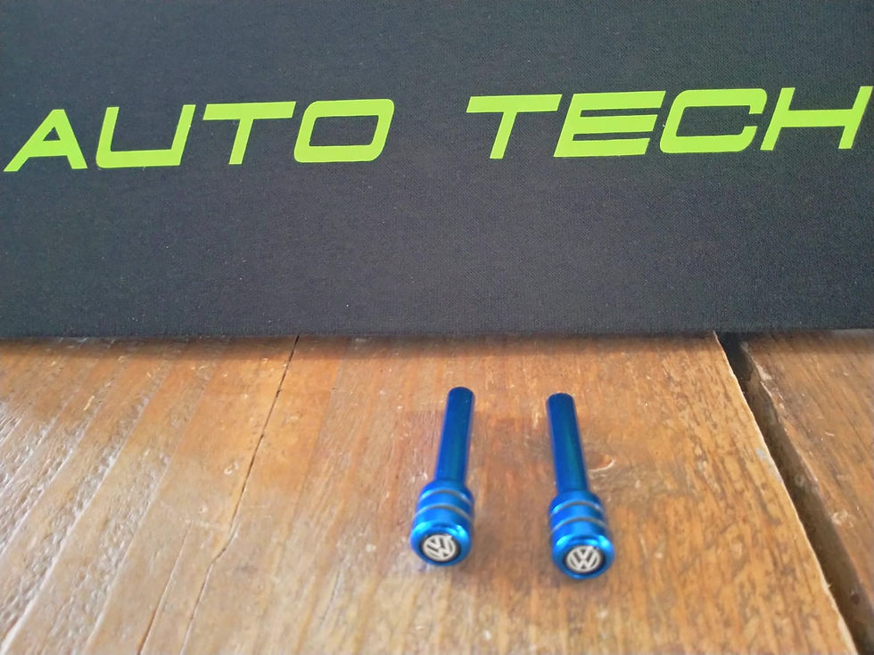 Thumbnail: VW Door Pin Covers  1 Pair-BLUE