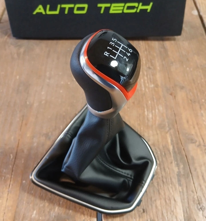 Thumbnail: VW Caddy MK4 Leather Gear Knob and  Gaiter 2016-20